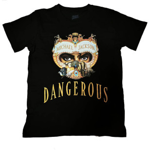 Michael Jackson - Dangerous World Tour Official Unisex T-Shirt ( Men S, M, L, XL ) ***READY TO SHIP from Hong Kong***